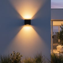 Evora LED Up/Down Single Wall Light